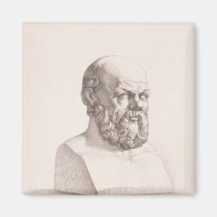 Portret Socrates Magneet