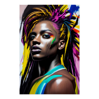 Portret surreal perfect poster