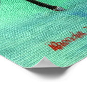 Portret Tennessee Walking Horse Poster (Hoek)