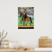 Portret Tennessee Walking Horse Poster (Keuken)