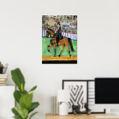 Portret Tennessee Walking Horse Poster (Thuiskantoor)