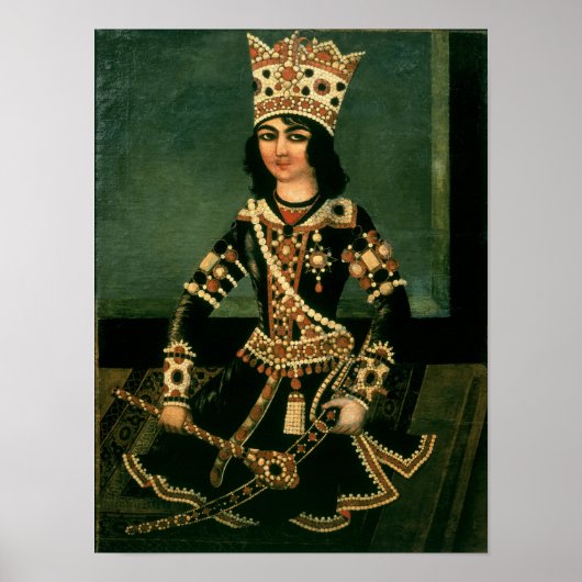 Portret van Abbas-Minza Poster (Voorkant)