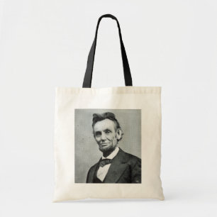 Portret van Abe Lincoln 1 Tote Bag