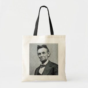 Portret van Abe Lincoln 1 Tote Bag