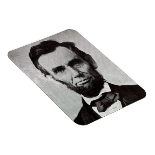 Portret van Abe Lincoln 2 Magneet (Rechterzijde)