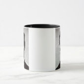 Portret van Abe Lincoln 2 Mok (Midden)