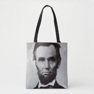 Portret van Abe Lincoln 2 Tote Bag