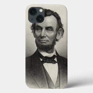  portret van Abraham Lincoln iPhone 13 Hoesje
