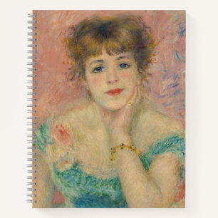 Portret van actrice Jeanne Samary, Auguste Renoir Notitieboek