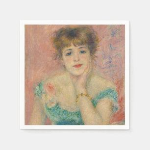 Portret van actrice Jeanne Samary, Auguste Renoir Servet