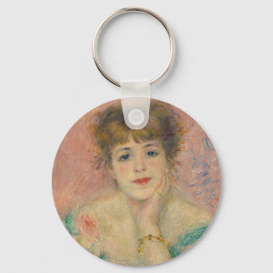 Portret van actrice Jeanne Samary, Auguste Renoir Sleutelhanger