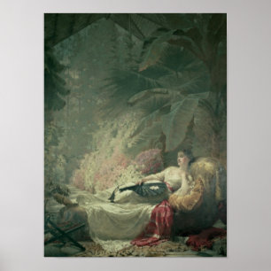 Portret van Adelaide Maria, graafschap Iveagh Poster