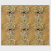 Portret van Adele art van  gustav Klimt Cadeaupapier (Vlak)