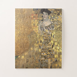 Portret van Adele Bloch-Bauer 1, Klimt Art Legpuzzel