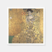 Portret van Adele Bloch-Bauer 1, Klimt Art Servet (Voorkant)