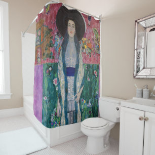 Portret van Adele Bloch-Bauer, Gustav Klimt Douchegordijn