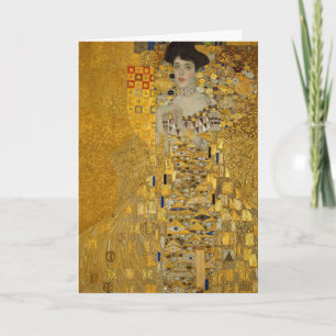 Portret van Adele Bloch-Bauer I door Gustav Klimt Kaart