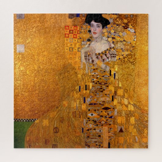 Portret van Adele Bloch-Bauer I door Klimt Legpuzzel (Verticaal)
