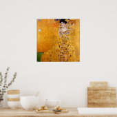 Portret van Adele Bloch-Bauer I - Gustav Klimt Poster (Keuken)