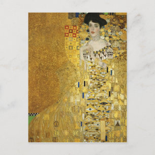 Portret van Adele Bloch-Bauer I Klimt Briefkaart