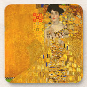 Portret van Adele Bloch-Bauer I van Gustav Klimt Bier Onderzetter (Voorkant)