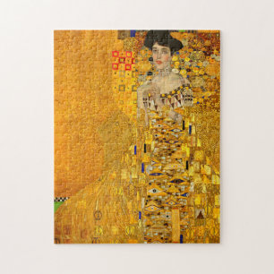 Portret van Adele Bloch-Bauer I van Gustav Klimt Legpuzzel
