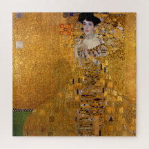 Portret van Adele Bloch-Bauer I van Gustav Klimt
