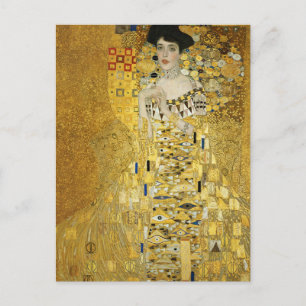 Portret van Adele Bloch-Bauer I van Gustav Klimt P Briefkaart