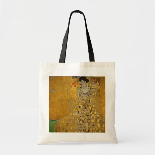 Portret van Adele Bloch-Bauer I van Gustav Klimt Tote Bag (Voorkant)