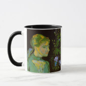 Portret van Adeline Ravoux Van Gogh Fine Art Mok (Links)