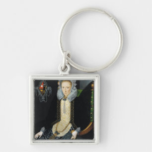Portret van Adriana van Nesse, 1611 Sleutelhanger