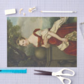 Portret van Aglaé-Constance Boudard door Romany Tissuepapier (Craft)