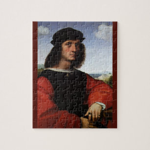 Portret van Agnolo Doni door Raphael Sanzio Legpuzzel