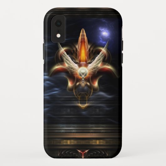 Portret van Akrellian Torch Fire Case-Mate iPhone Case (Achterkant)