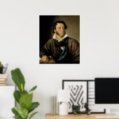 Portret van Alexander Pushkin Poster (Thuiskantoor)