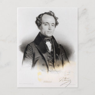 Portret van Alexandre Dumas Fils Briefkaart