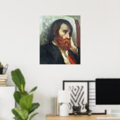 Portret van Alfred Bruyas Poster (Thuiskantoor)