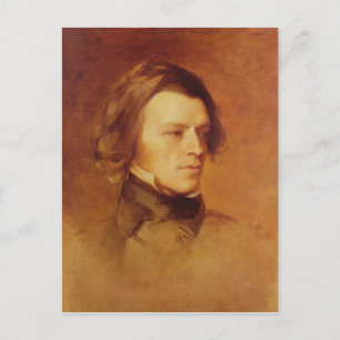 Portret van Alfred Lord Tennyson Briefkaart