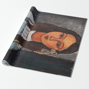Portret van Alice, Modigliani Cadeaupapier