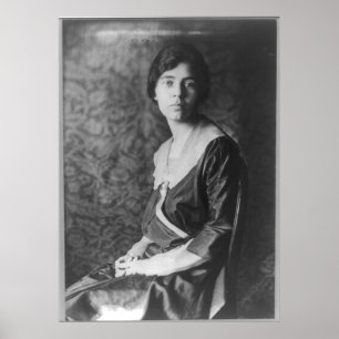 Portret van Alice Paul Poster