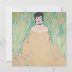Portret van Amalie Zuckerkandl door Gustav Klimt
