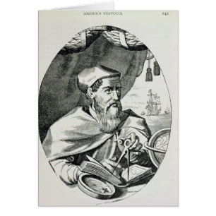 Portret van Amerigo Vespucci