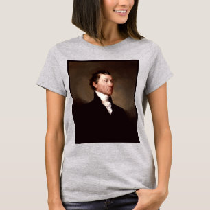 Portret van Amerikaanse president James Monroe T-shirt