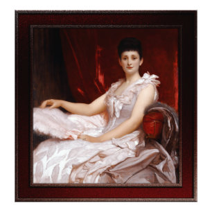 Portret van Amy Augusta, Lady Coleridge Foto Afdruk