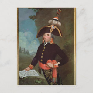 Portret van Andre Massena Briefkaart