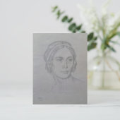 Portret van Anna Pavlova, 1908 Briefkaart (Staand voorkant)