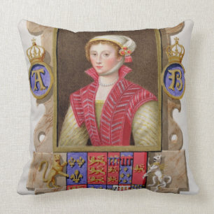 Portret van Anne Boleyn (1507-36) 2de koningin van Kussen