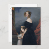 Portret van Anne-Louise Alix de Montmorency Briefkaart (Voorkant / Achterkant)