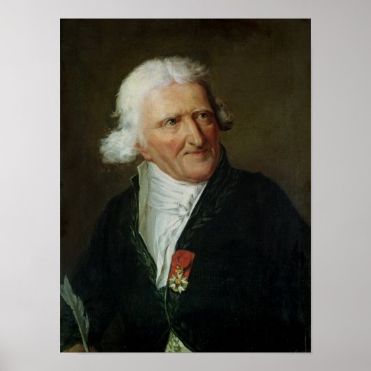 Portret van Antoine Augustin Parmentier Poster (Voorkant)