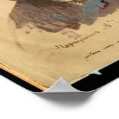 Portret van Anton Chekhov Poster (Hoek)